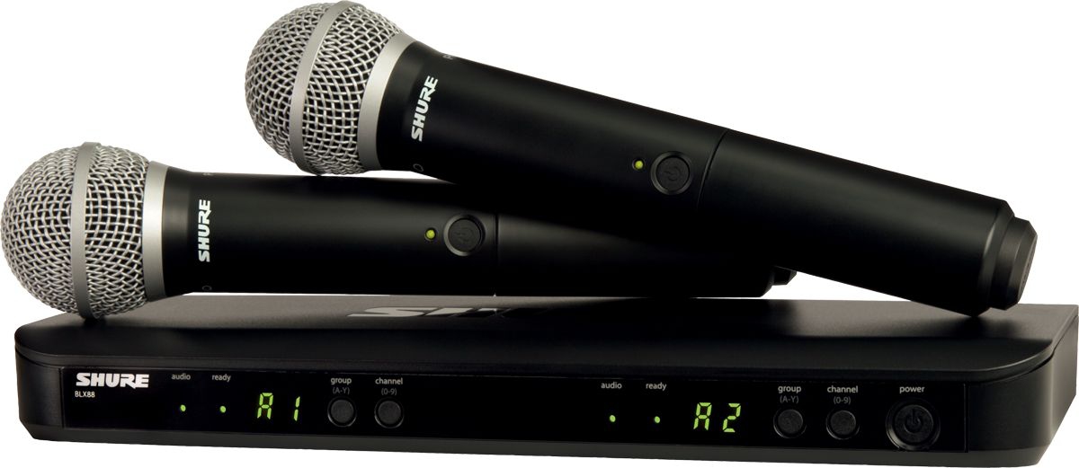 SHURE BLX288E/PG58 M17 вокальная радиосистема в Воронежской области
