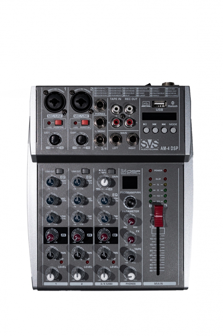 SVS Audiotechnik mixers AM-4 DSP Аналоговый микшерный пульт, 4-канала в Воронежской области