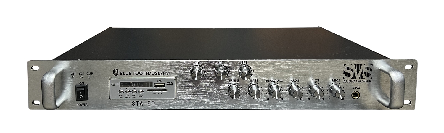 SVS Audiotechnik STA-80 Микшер-усилитель для систем Public Address в Воронежской области